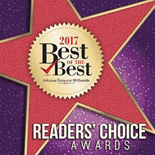 Homepage 1 Best Dentist in Little Rock Award Readers Choice Arkansas Democrat Gazette 2017