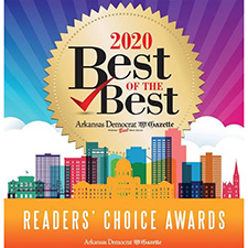 Homepage 3 Best Dentist in Little Rock Award Readers Choice Arkansas Democrat Gazette 2020