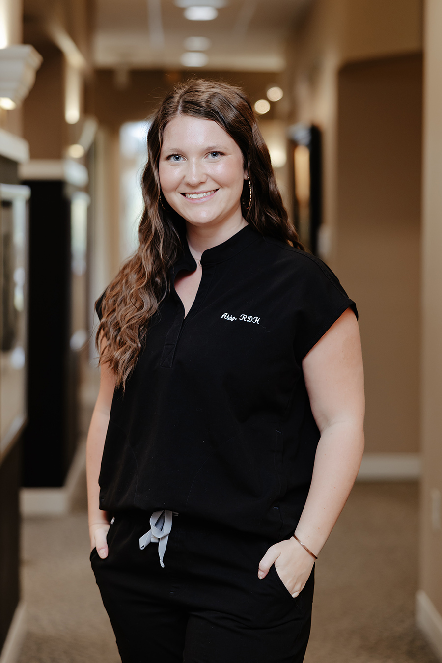 Abby Abby, member of the hygiene team at Rainwater Drake Dental