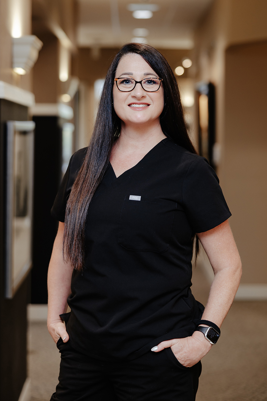 Tracy Tracy, member of the dental auxiliary team at Rainwater Drake Dental.